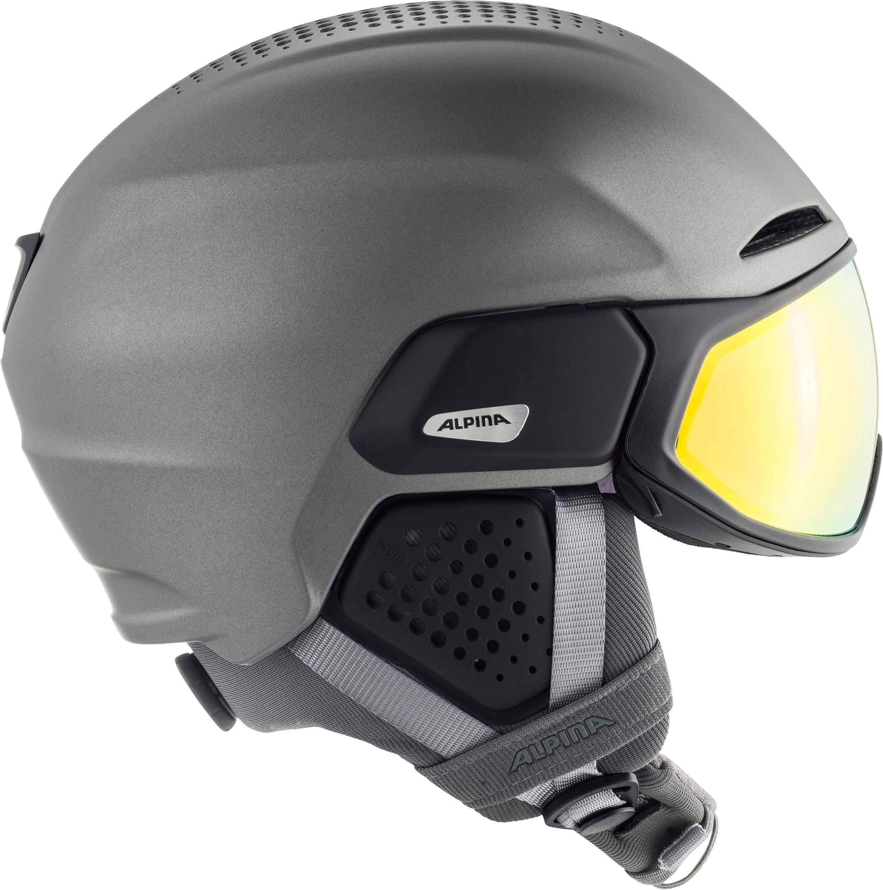 Skihelm ORO QV MIPS - 31-gunmetal matt - Schwarz