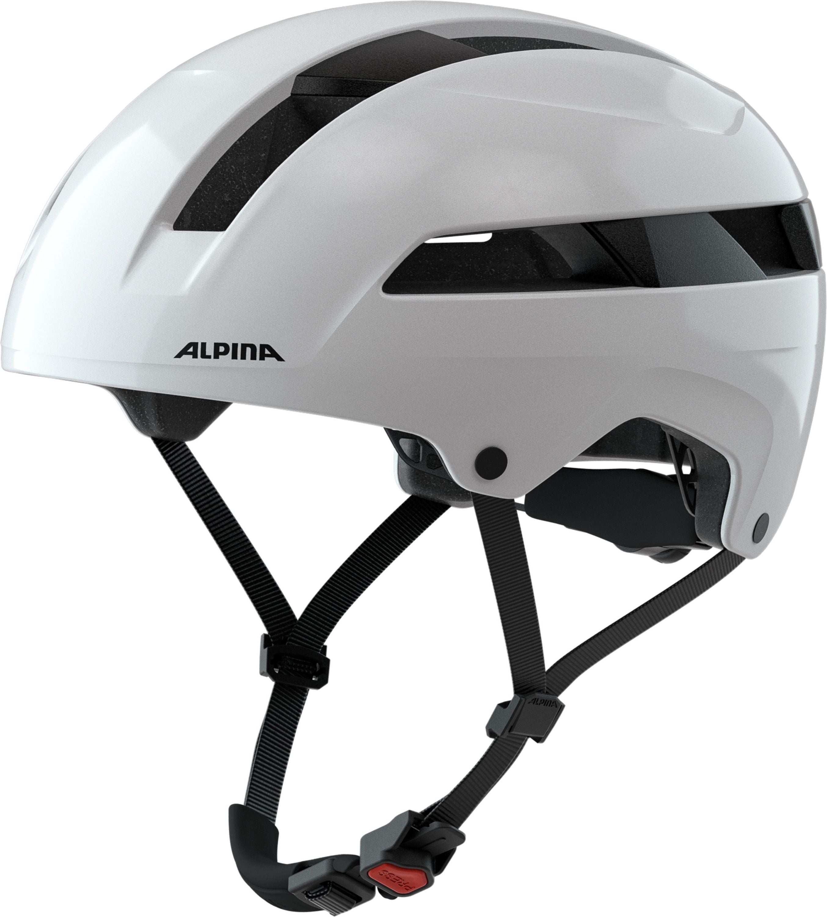 Fahrrradhelm SOHO - 11-white gloss - Weiß