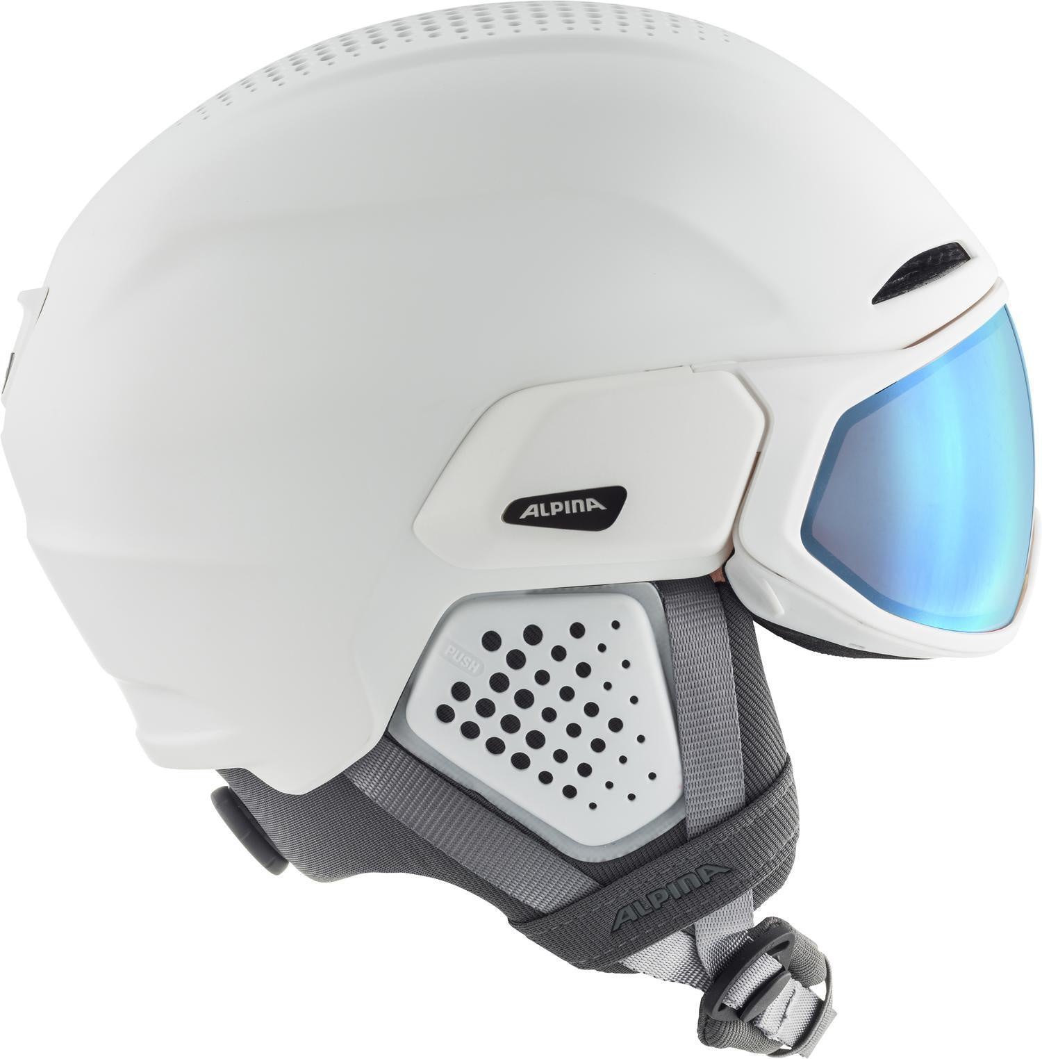 Skihelm ORO QV MIPS - 11-white matt (water pink) - Weiß