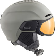 Ski Helm ALTO Q-Lite - 34-moon-grey matt (gold mirror - Grau