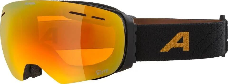 Skibrille Granby Q-Lite - 837-black-gold matt - Schwarz