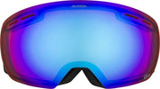 Skibrille Granby Q-Lite - 884-black-smoke-blue matt - Blau