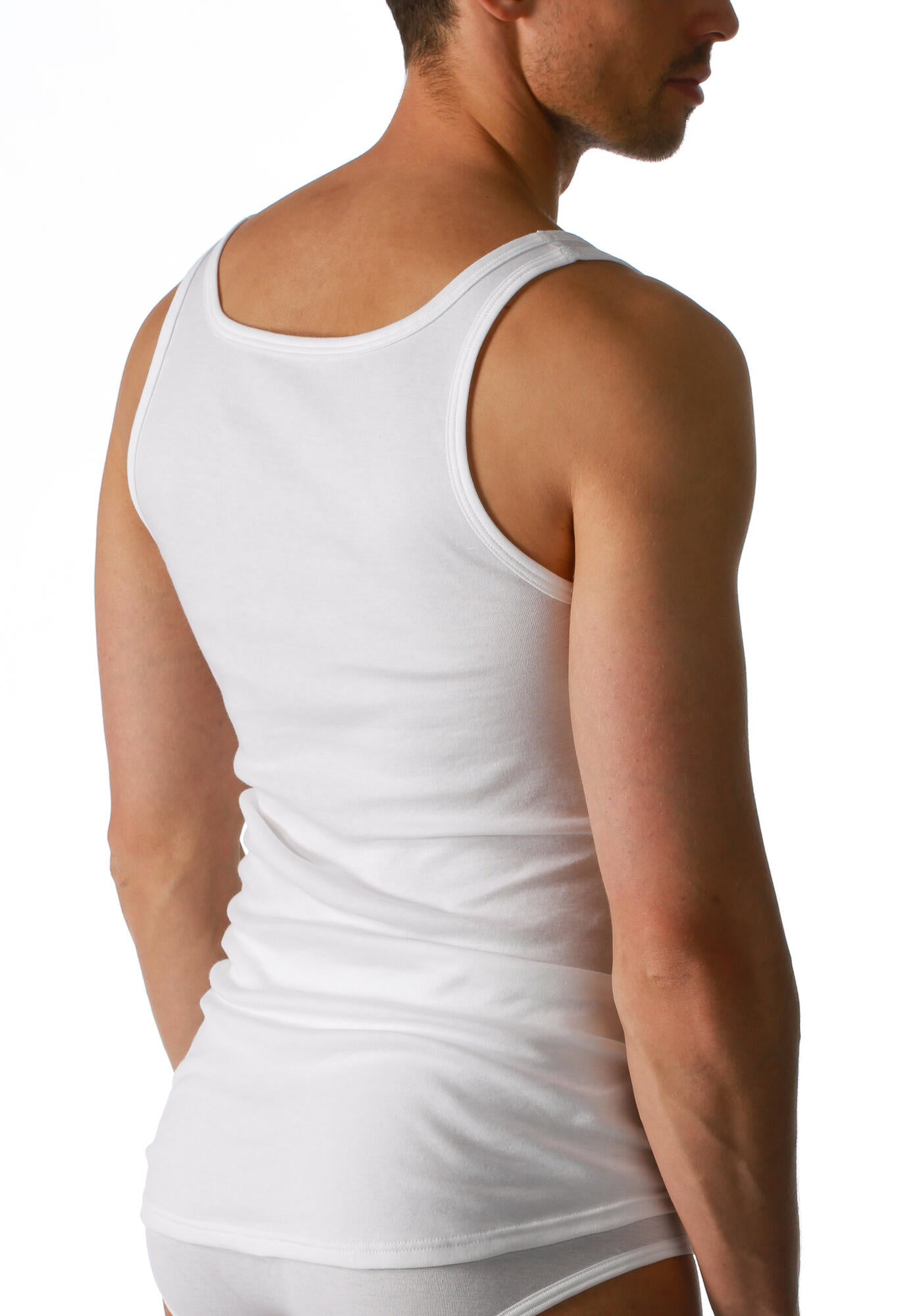 Athletic-Shirt Vest - 101-weiss - Weiß