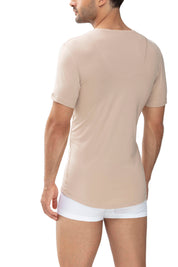 Dry Cotton T-Shirt - 111-light skin - Beige