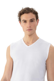 Muscle-Shirt - 101-weiss - Weiß