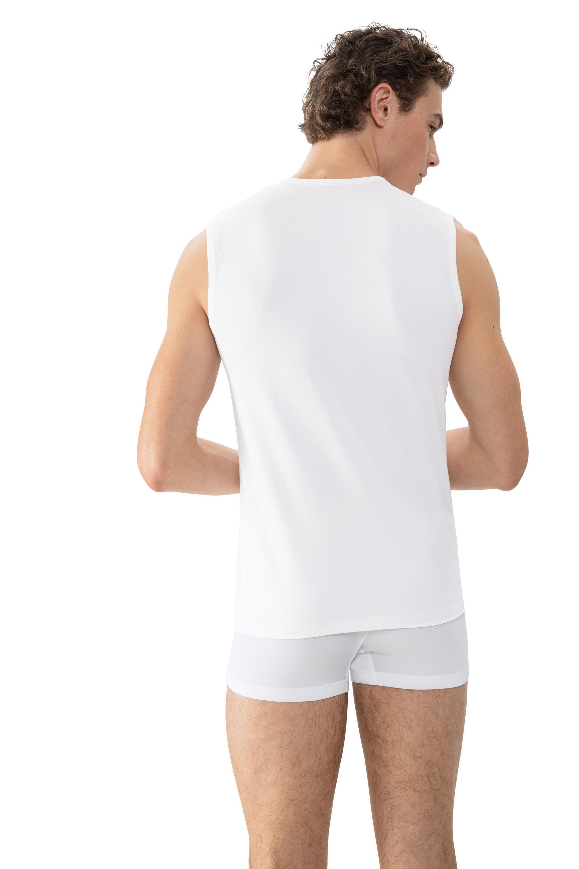 Muscle-Shirt - 101-weiss - Weiß