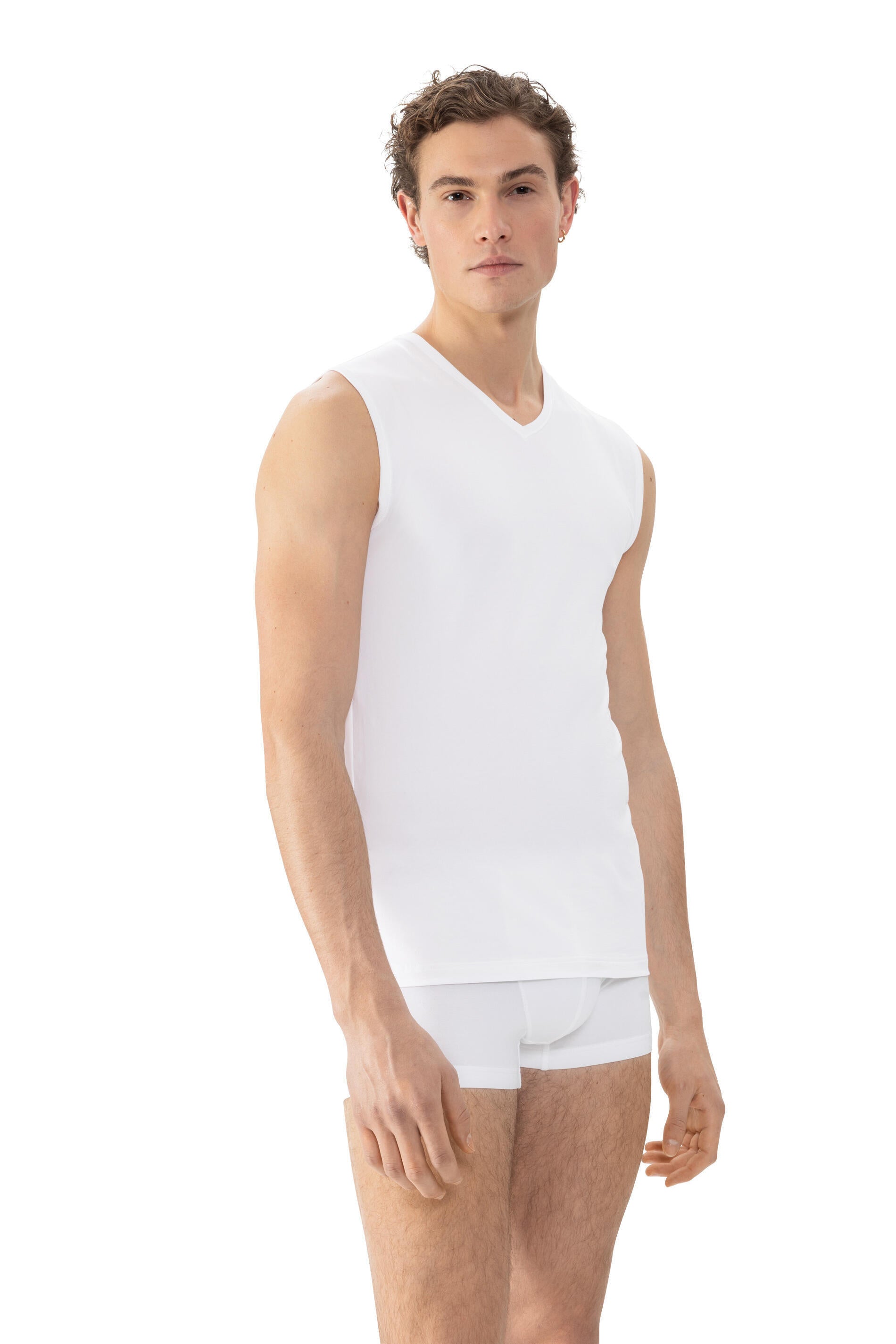 Muscle-Shirt - 101-weiss - Weiß