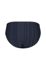 Slip gestreift aus Baumwolle - 16 - Blau