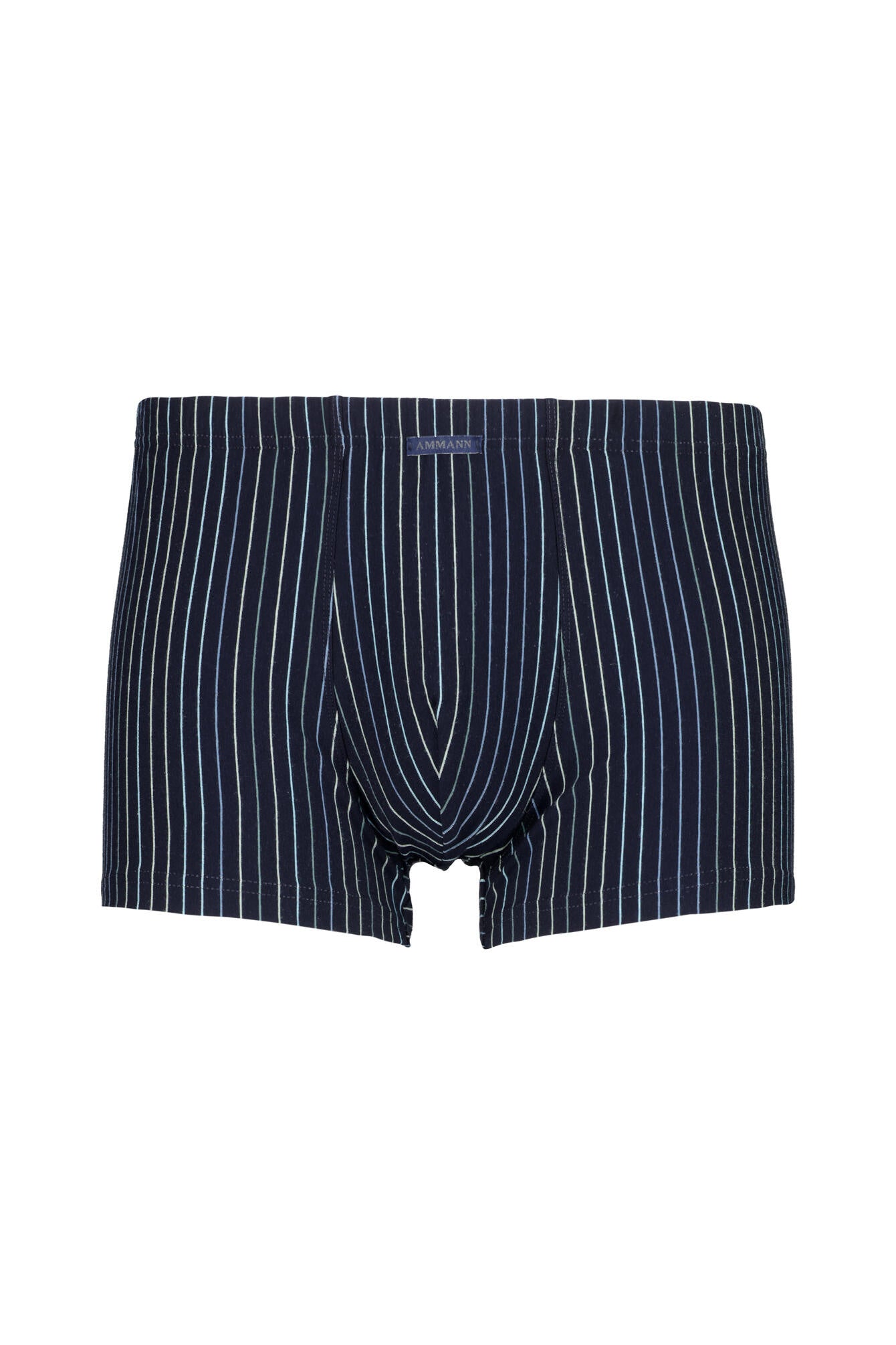 Retroshorts aus Baumwolle - 16 - Blau