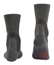 Stricksocken TK1 Adventure - 3180 asphalt mel. - Grau