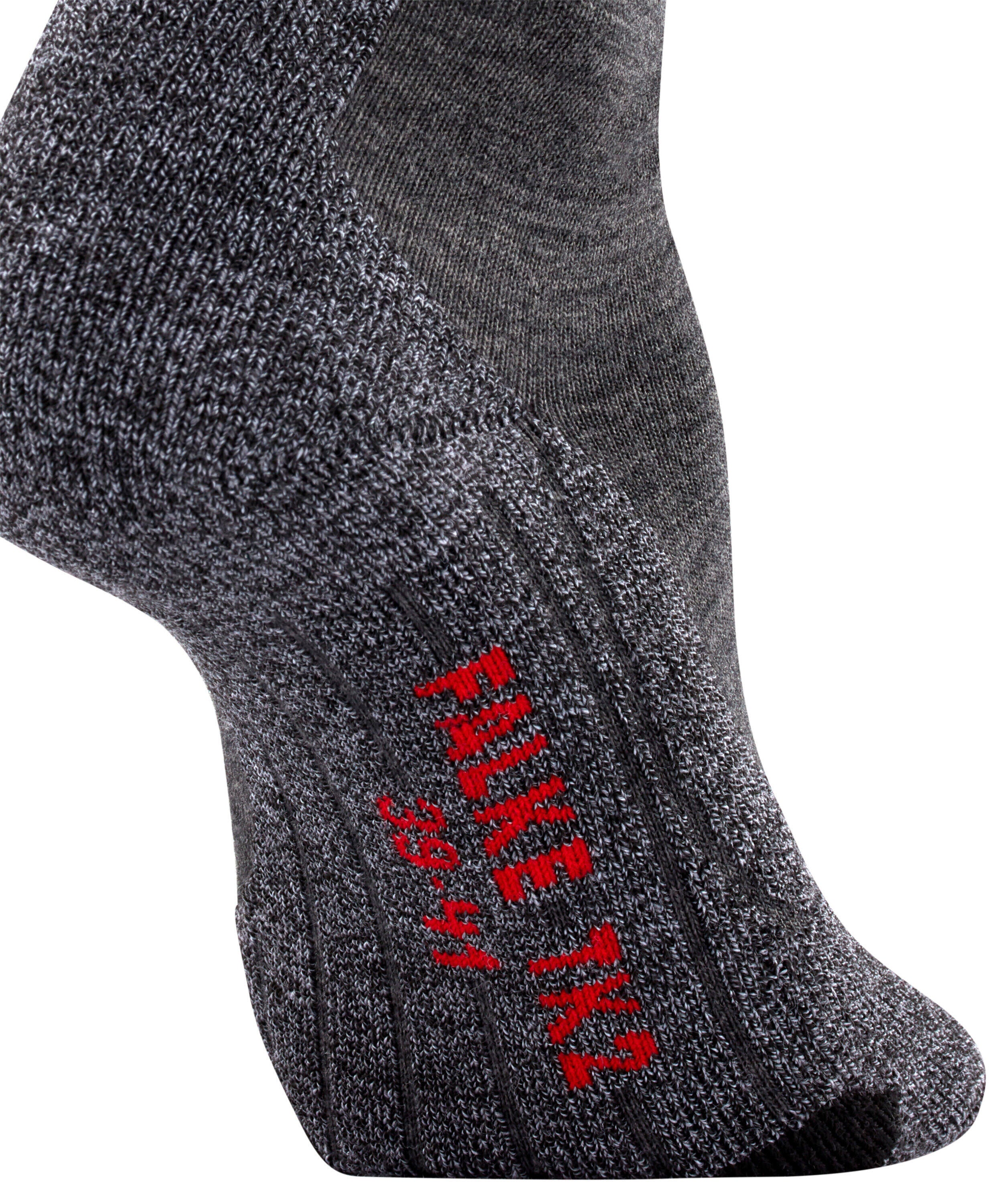 Stricksocken TK2 Explore - 3180 asphalt mel. - Grau