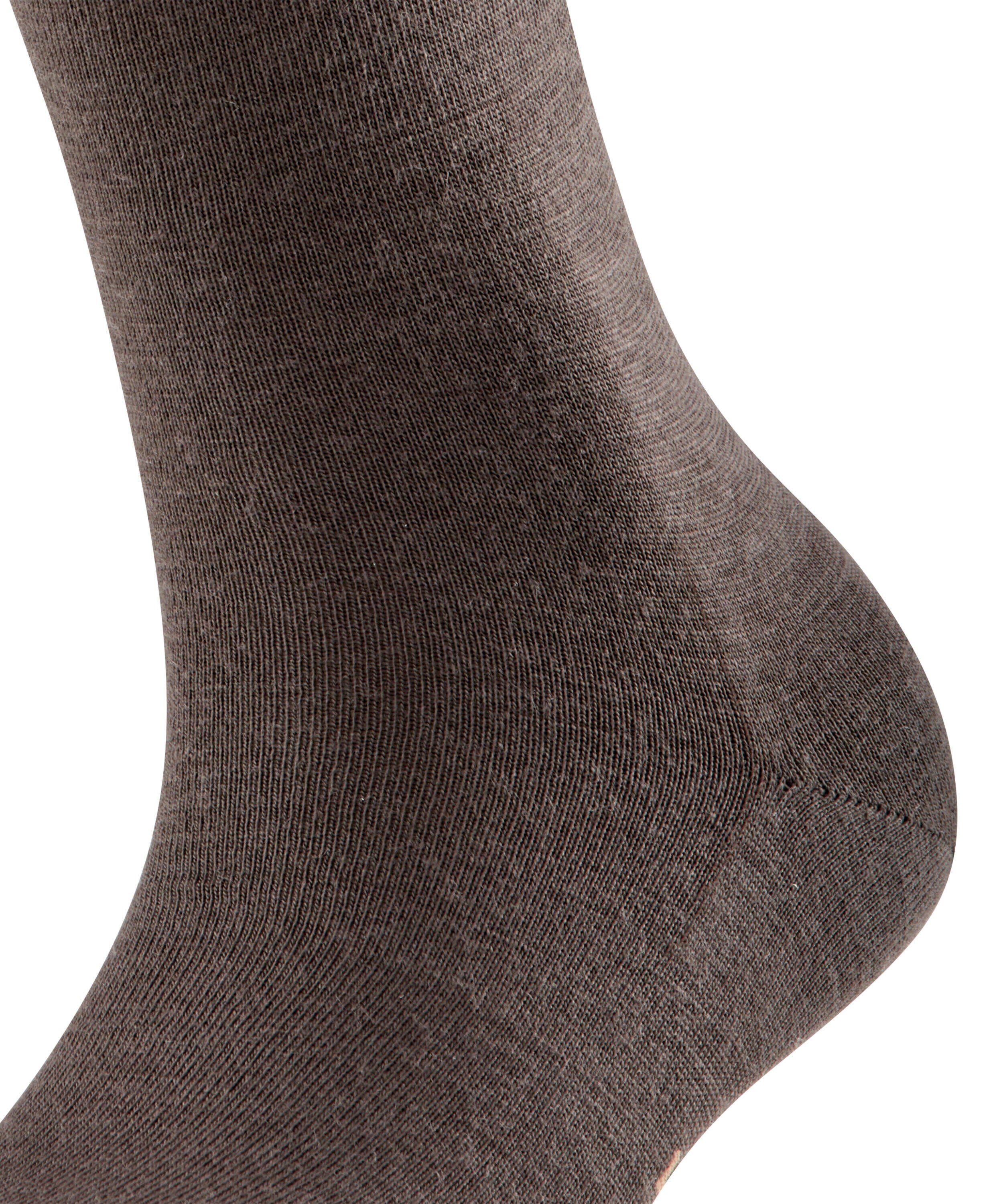 Socken aus Merinowolle-Mix - 5239 dark brown - Braun