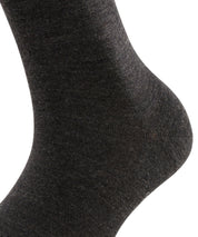 Socken aus Merinowolle-Mix - 3089 anthra.mel - Grau