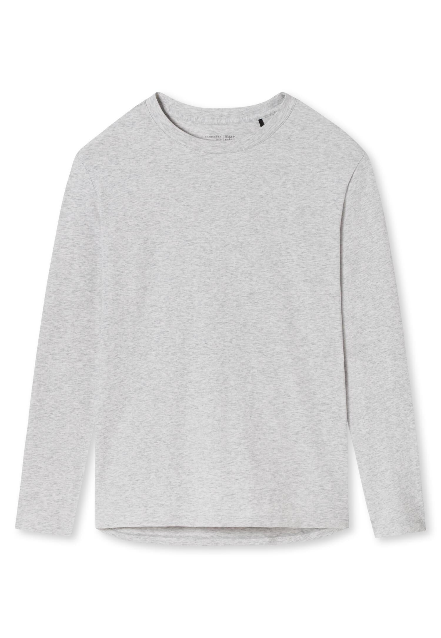 Longsleeve - 202-grau-mel. - Grau