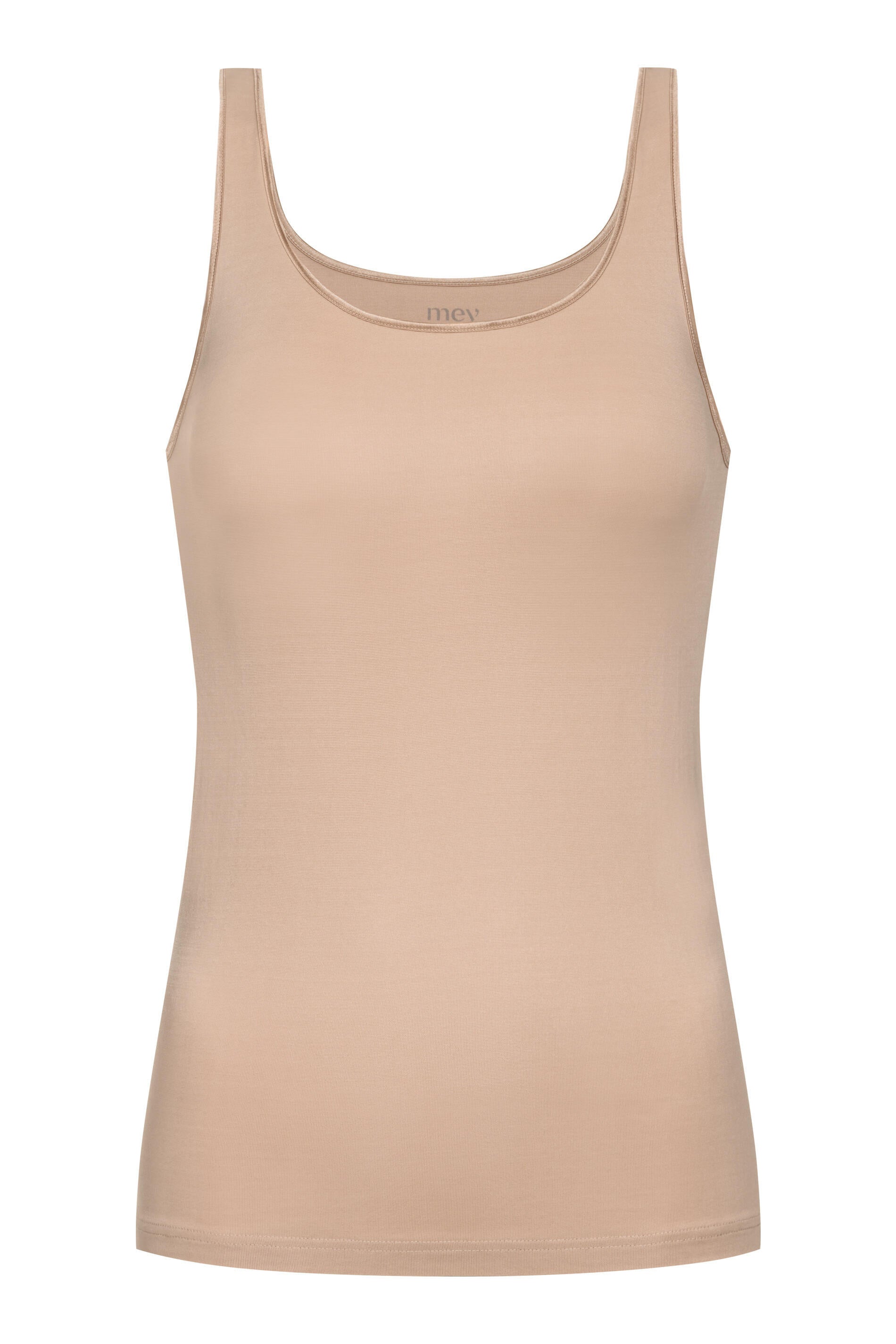 Unterhemd aus Viskosemix - 376-cream tan - Beige