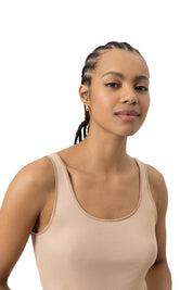 Unterhemd aus Viskosemix - 376-cream tan - Beige