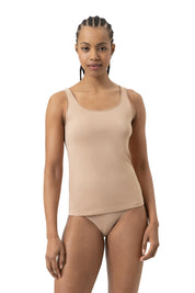 Unterhemd aus Viskosemix - 376-cream tan - Beige