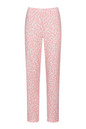 Schlafhose mit Leoprint - 794-petal pink - Rosa