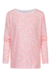 Longsleeve mit Leoprint - 794-petal pink - Rosa