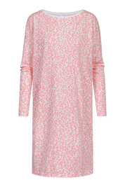 Schlafkleid mit Leoprint - 794-petal pink - Rosa