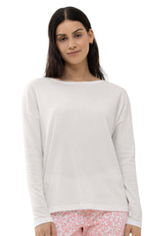 Longsleeve - 582-ecru - Weiß