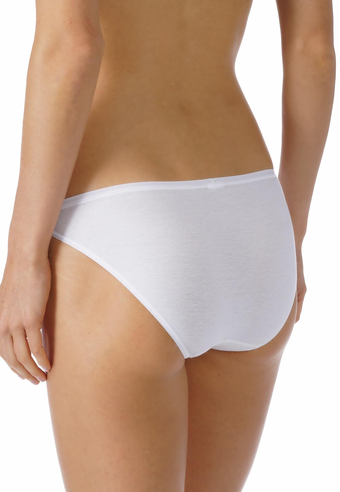 Mini-Slip Serie Superfine Organic - 1-weiss - Weiß