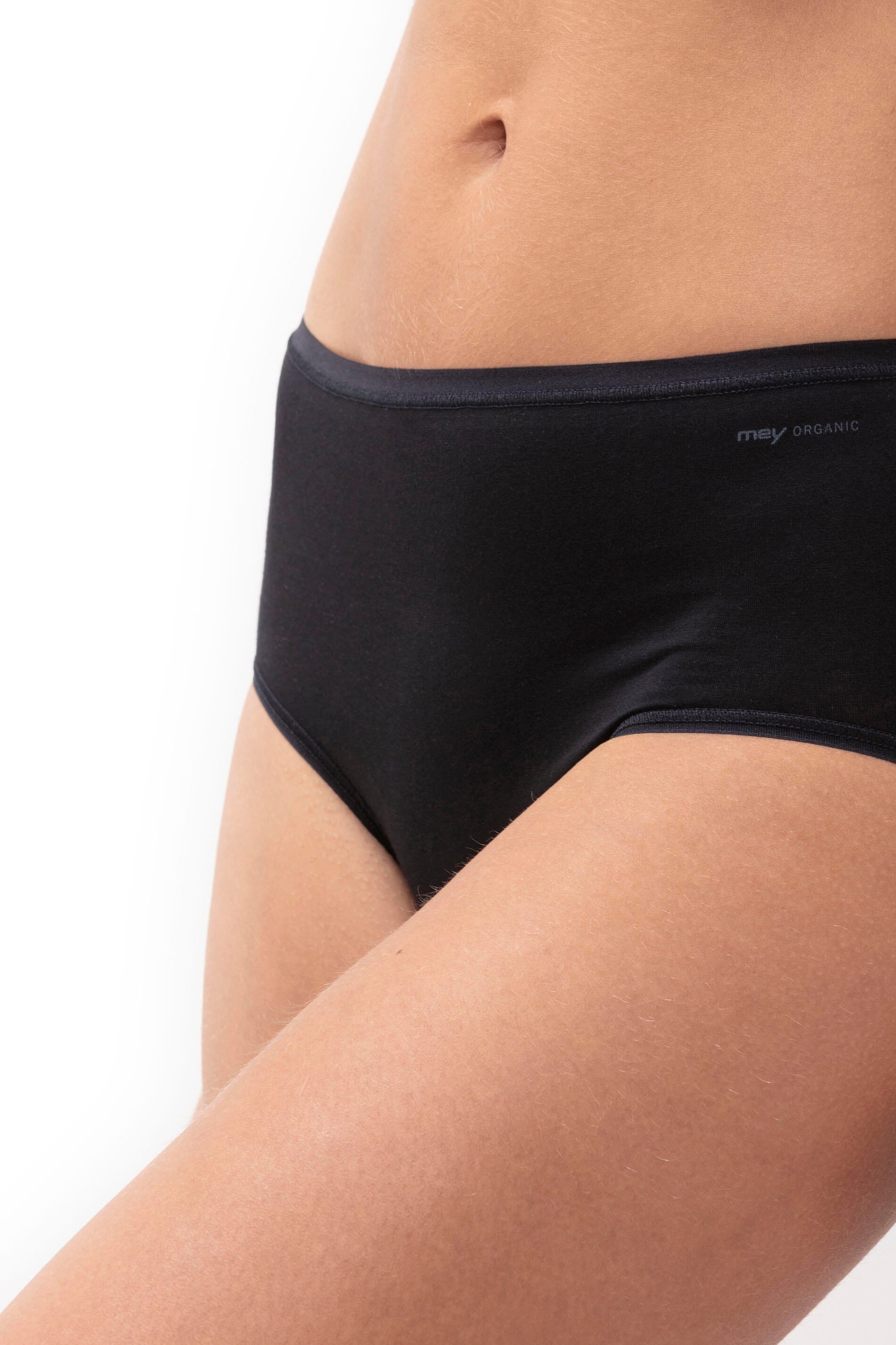 Taillen-Slip Serie Superfine Organic - 3-schwarz - Schwarz