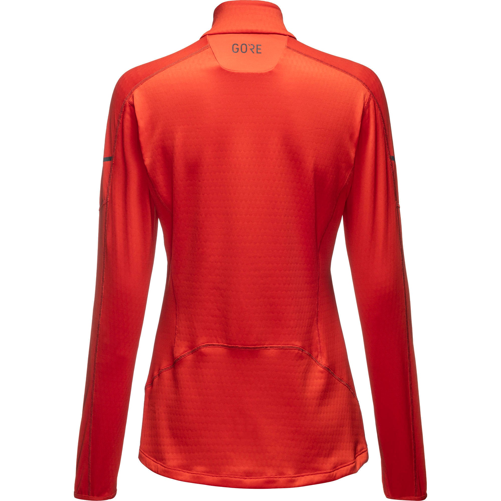 Thermo Zip Shirt Langarm - AY00-fireball - Rot