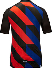 Fahrrad-Trikot - 99AY-black/fireball - Rot | Blau | Schwarz