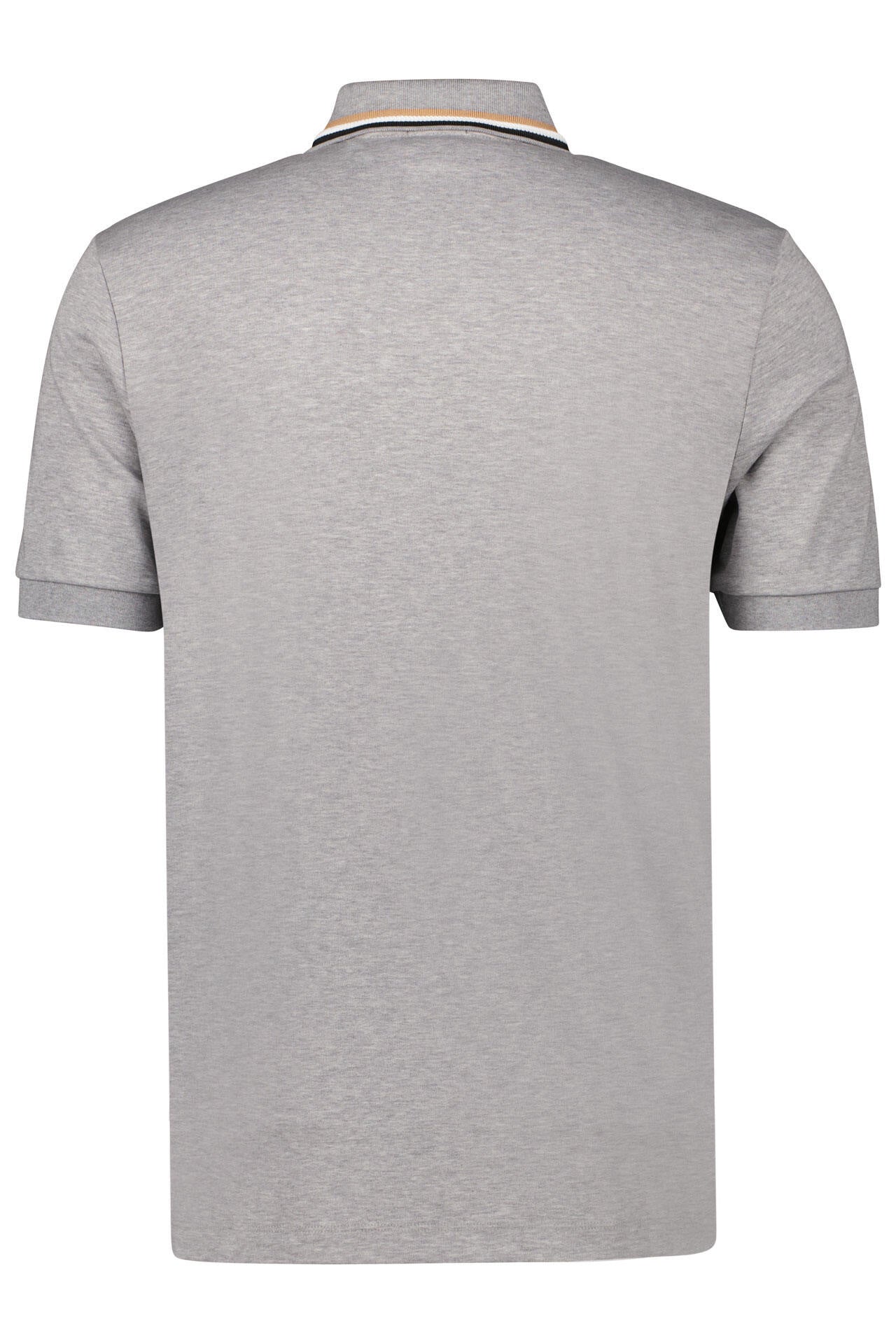 Poloshirt aus Baumwolle - 041-Silver - Grau