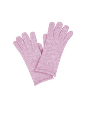 Melierte Strickhandschuhe - 850 - Rosa