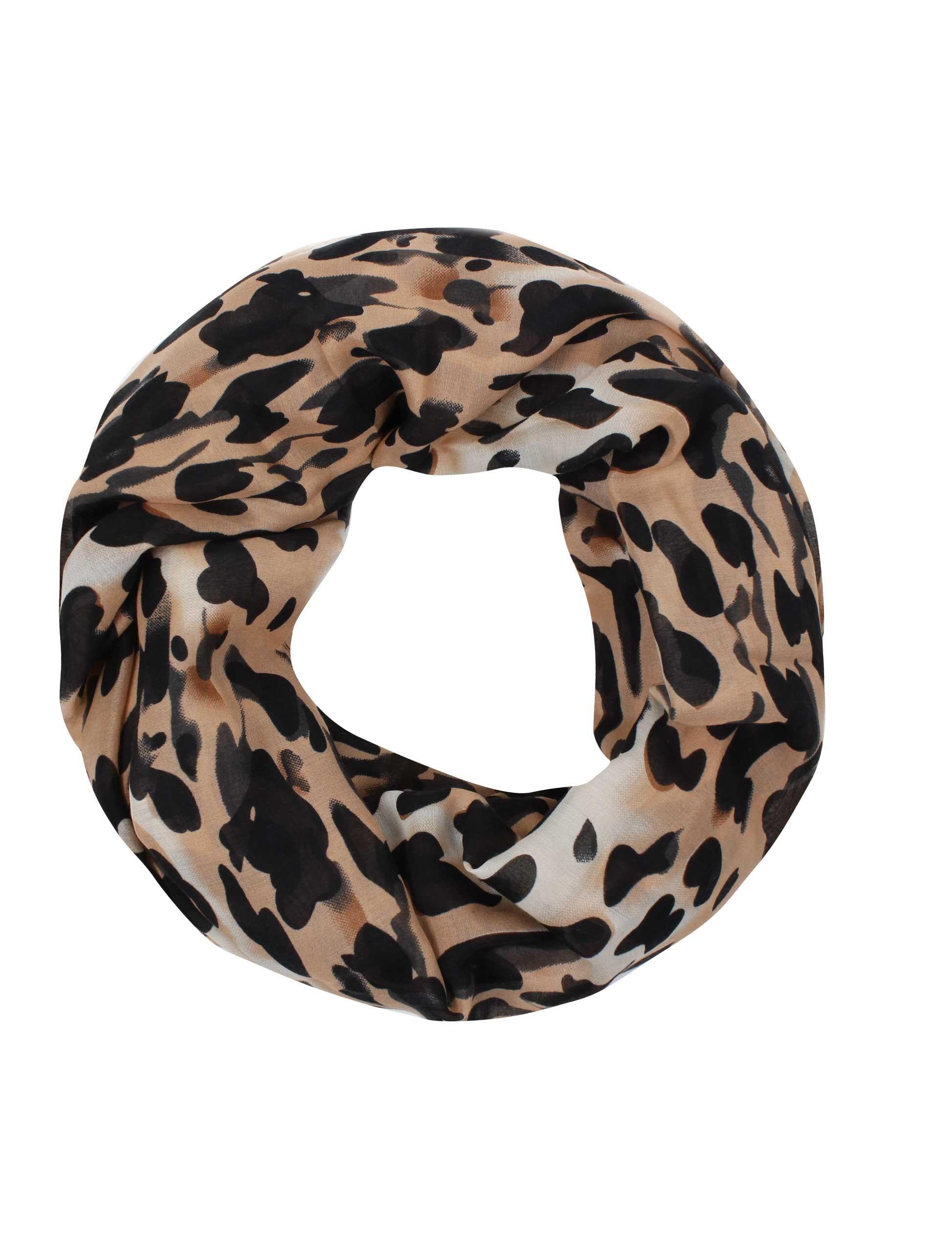 Loop-Schal - 200-braun/beige Variante - Beige