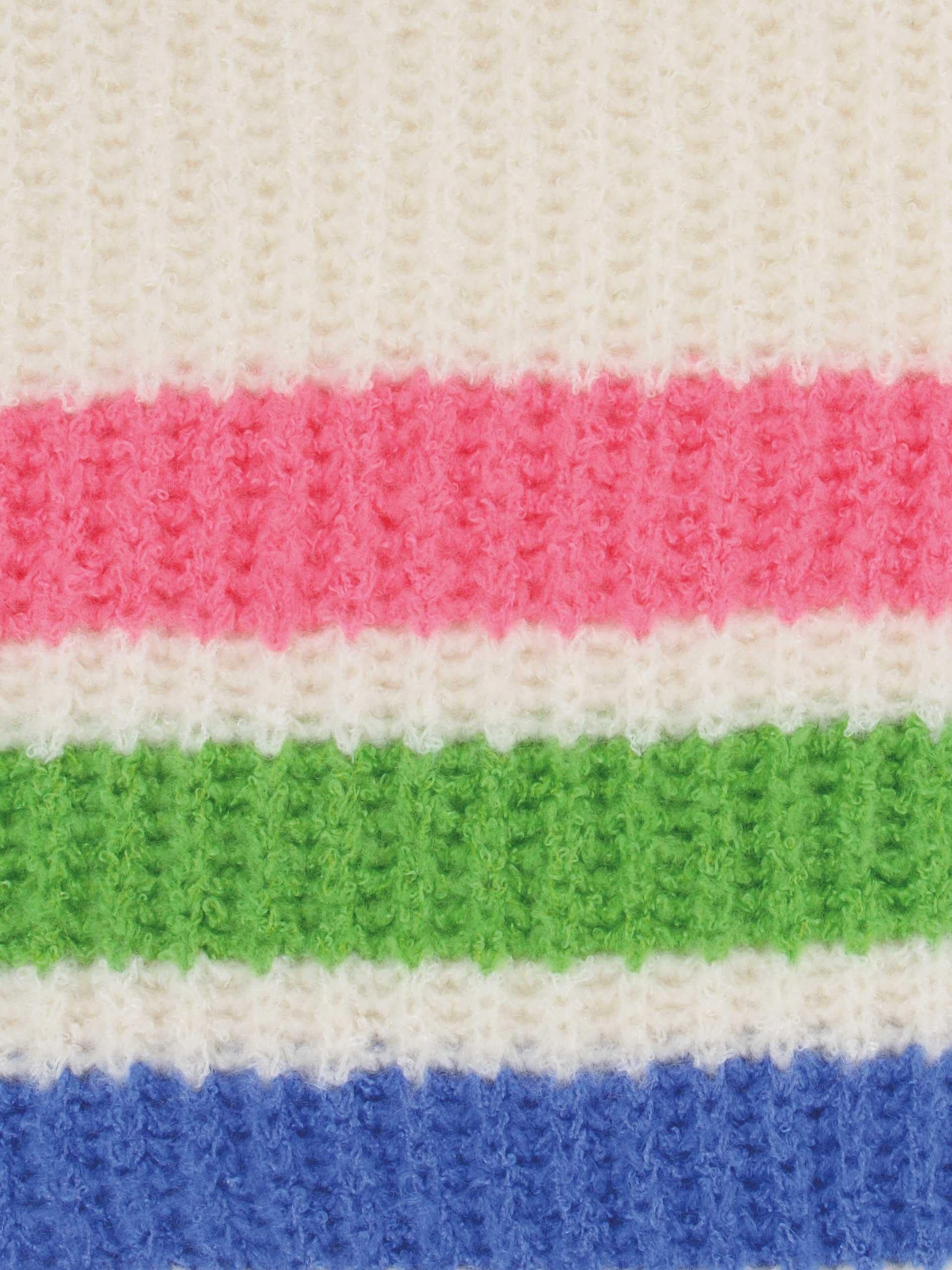 Strickschal WOLLONG - 200-braun/beige Variante - Creme