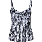 Bikinioberteil OT MEA II - 104-WAVES - Schwarz | Weiß