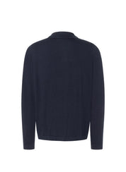 Strickjacke aus Merinowolle - 399 - Blau