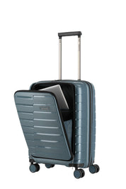 Reisekoffer Trolley AIR BASE S+ - 25-Blau - Blau