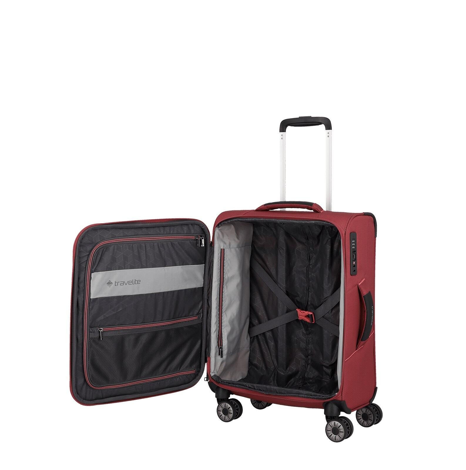 Reisekoffer Trolley Skaii S - 12-Abendrot - Rot