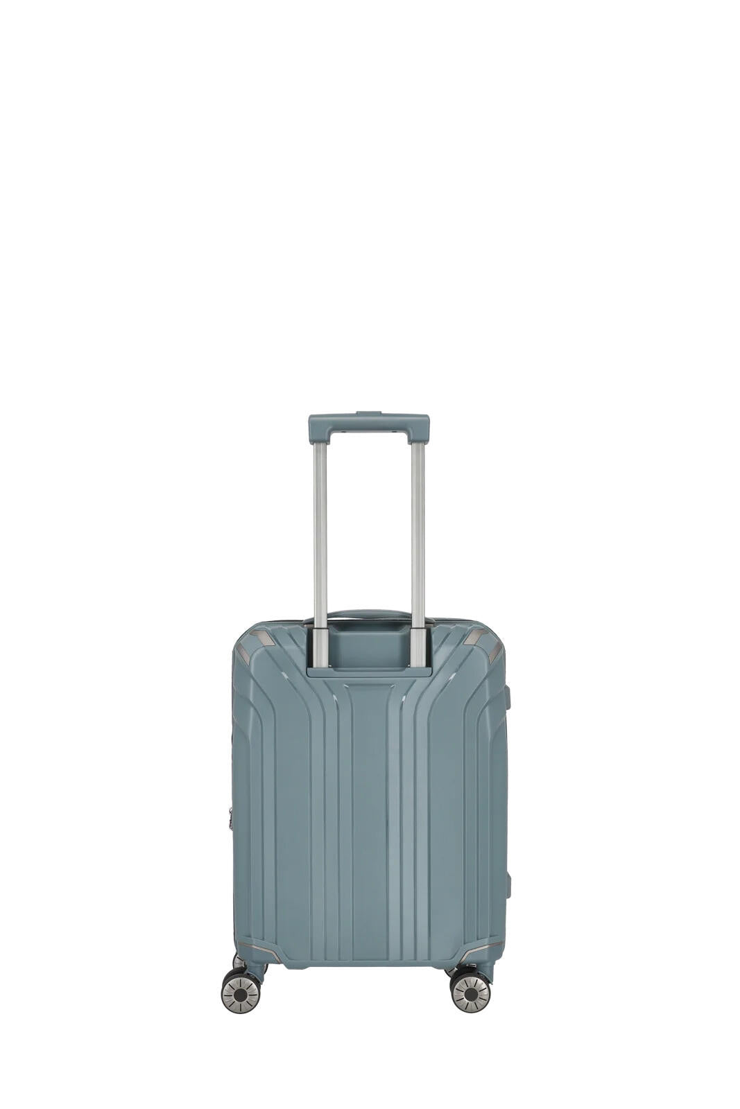 Reisekoffer Trolley ELVAA S - 26-Blaugrau - Blau