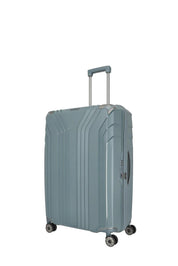 Trolley Reisekoffer ELVAA L - 26-Blaugrau - Blau