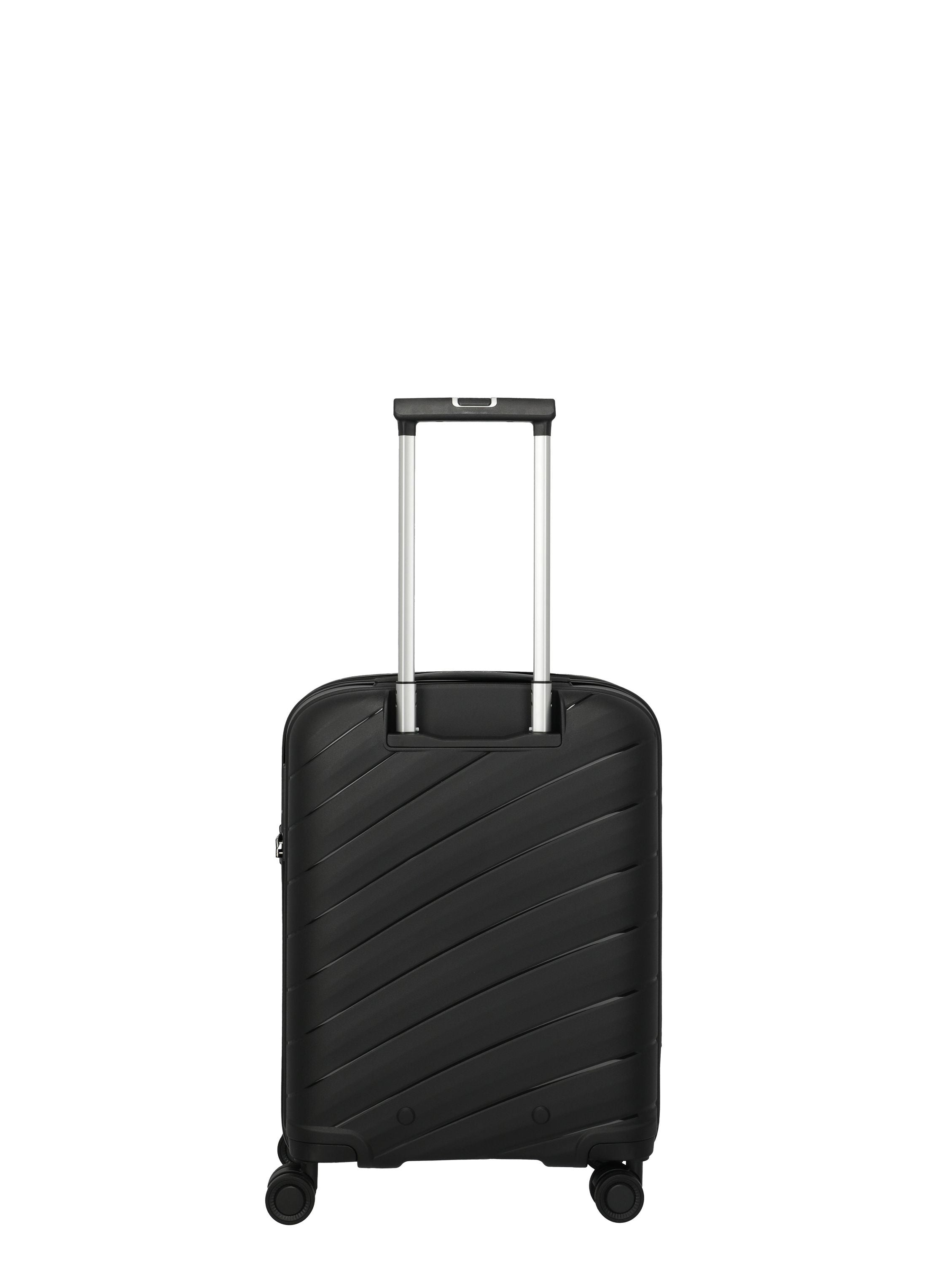 Reisekoffer Trolley BURANO S - 01-Black - Schwarz