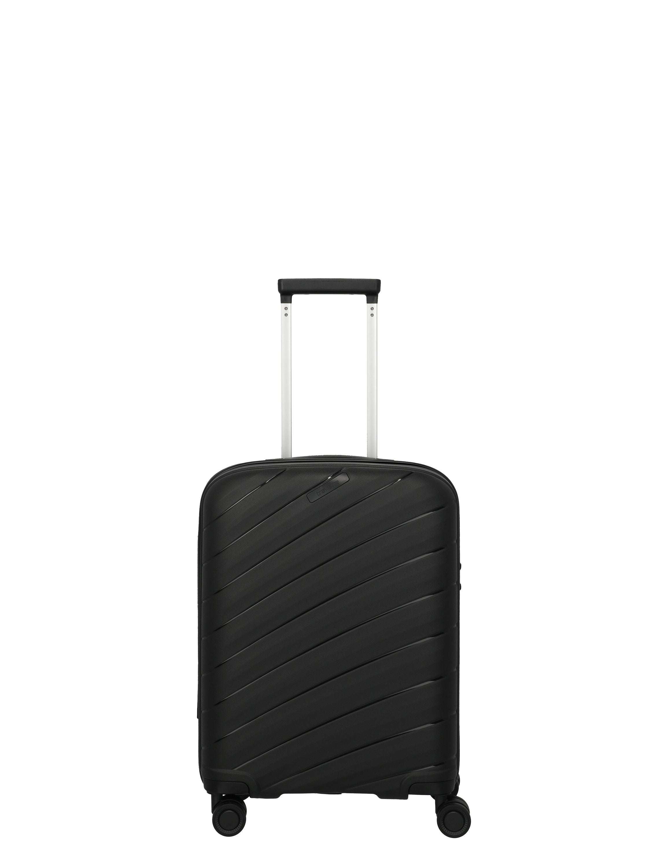 Reisekoffer Trolley BURANO S - 01-Black - Schwarz