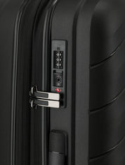 Reisekoffer Trolley BURANO M - 01-Black - Schwarz