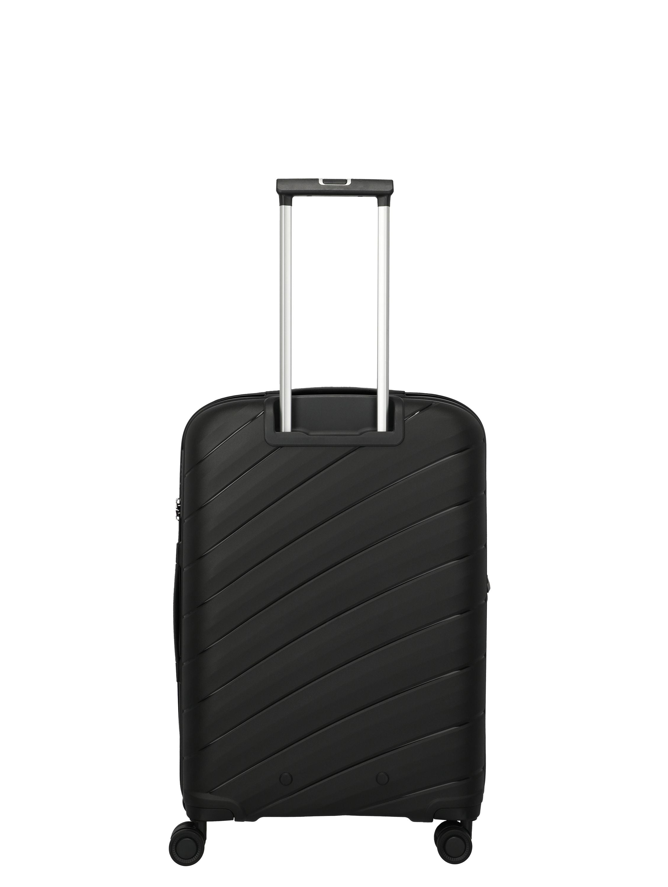 Reisekoffer Trolley BURANO M - 01-Black - Schwarz