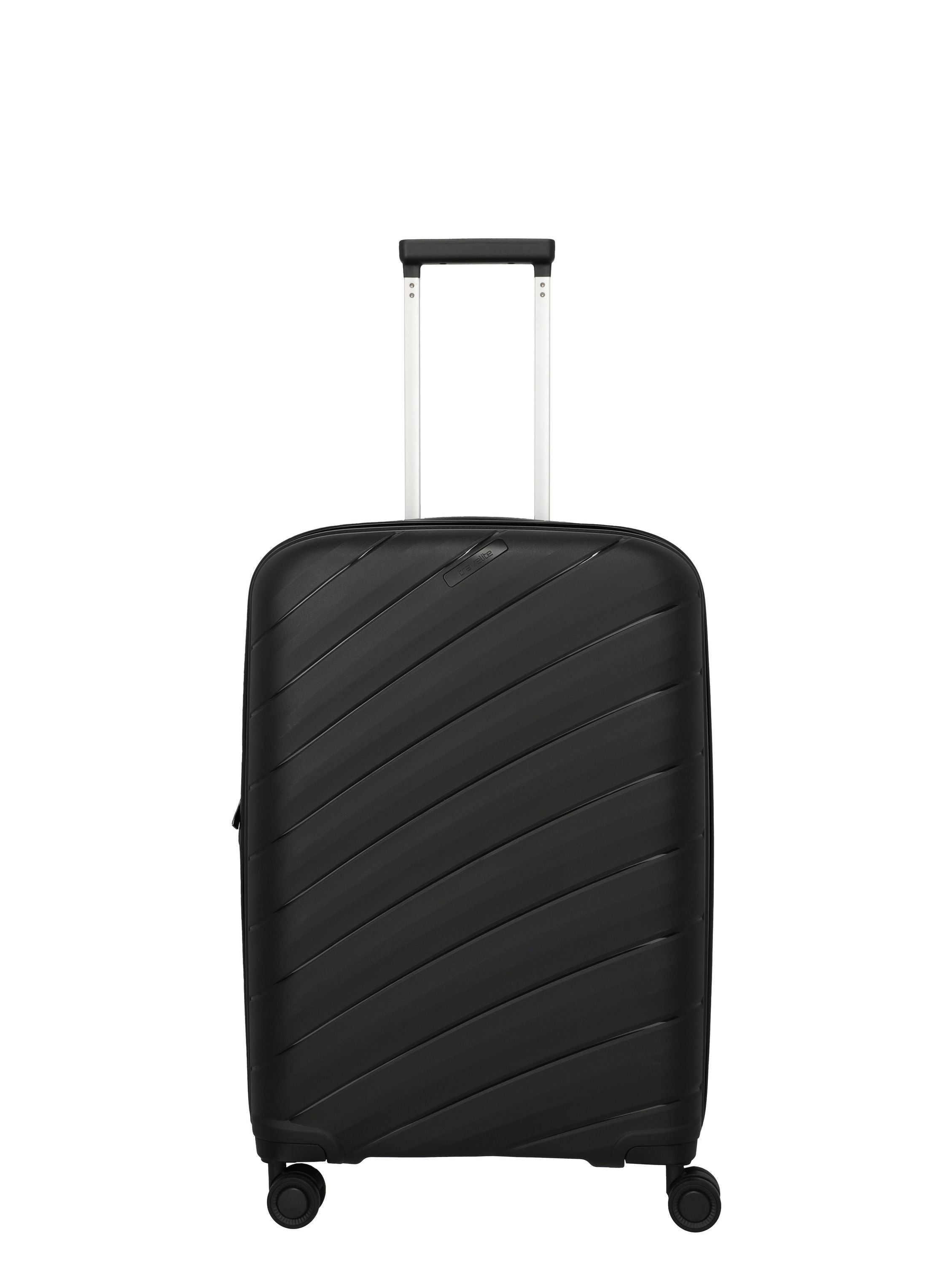 Reisekoffer Trolley BURANO M - 01-Black - Schwarz