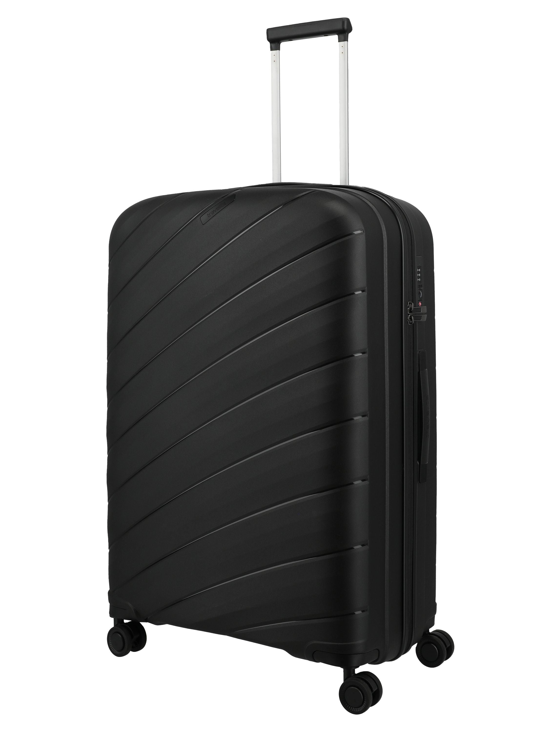 Reisekoffer Trolley BURANO L - 01-Black - Schwarz