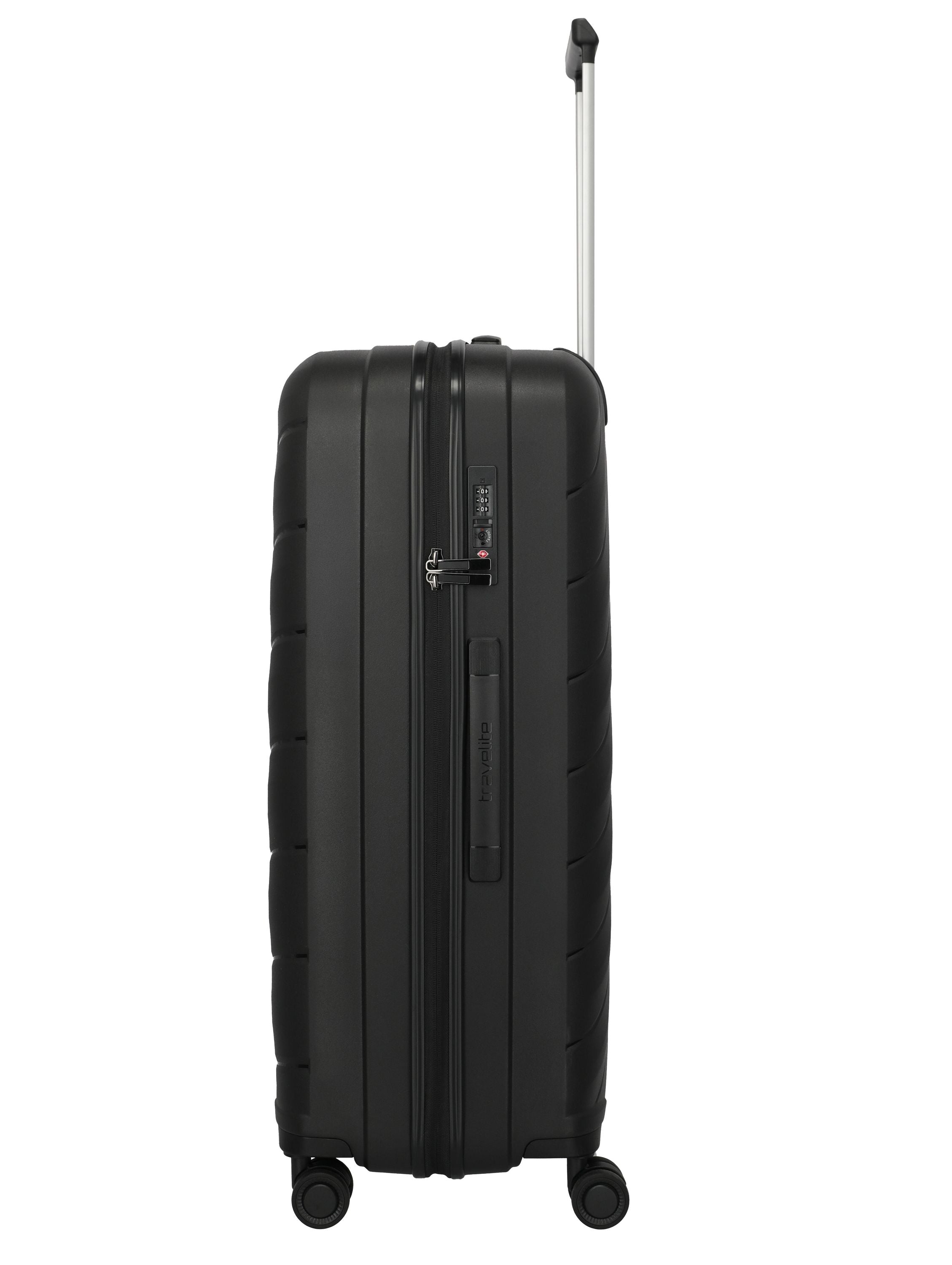 Reisekoffer Trolley BURANO L - 01-Black - Schwarz