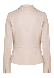 Taillierter Blazer - 0207 - Beige