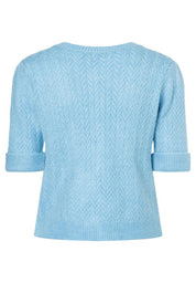 Strickjacke - 0307 - Blau