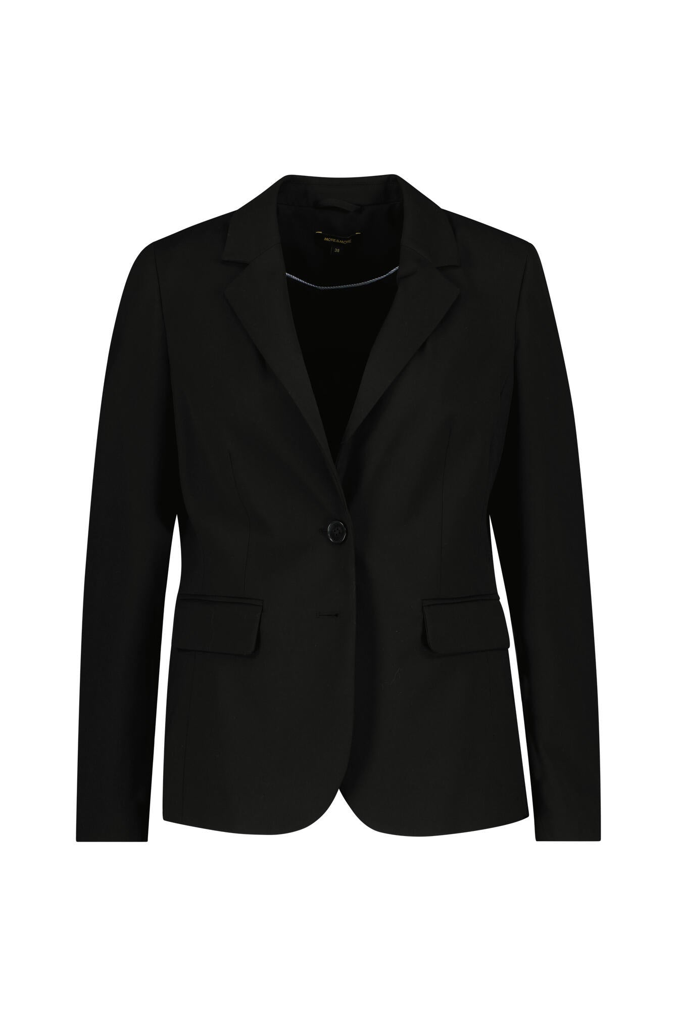 Blazer mit Pattentaschen - 0790 - Schwarz