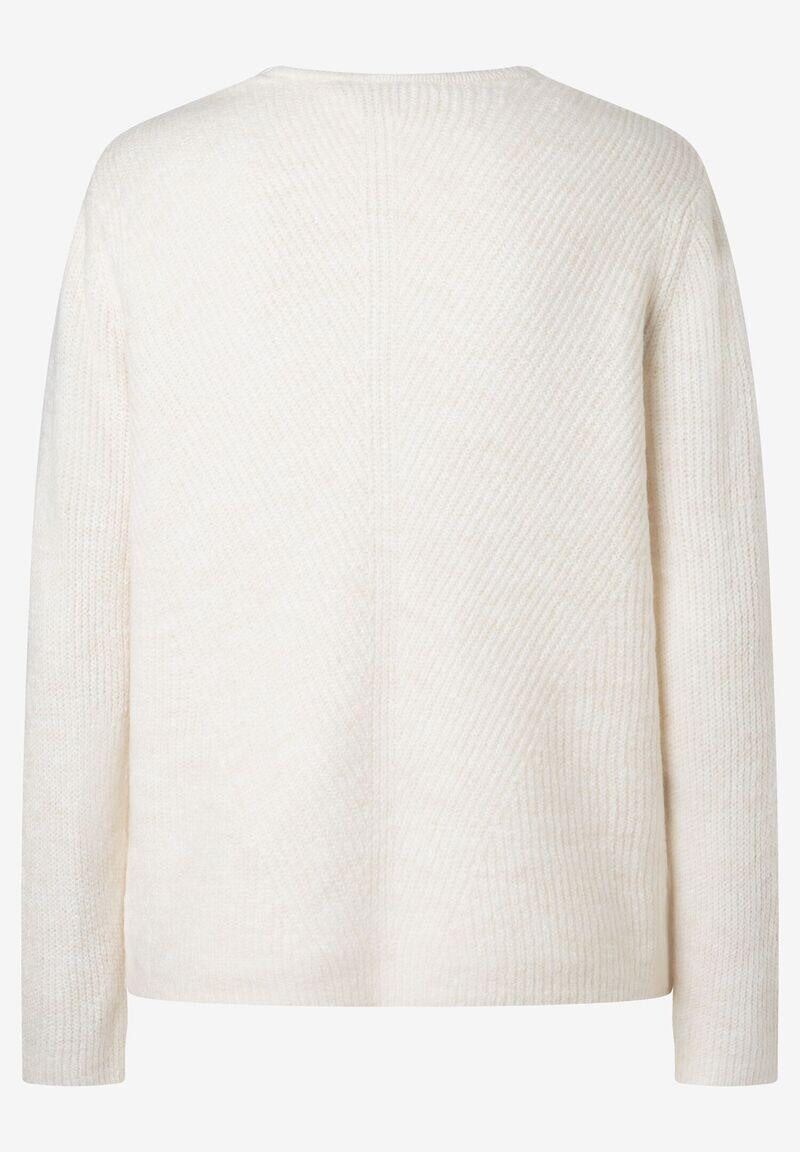 Strickpullover - 0041 - Creme